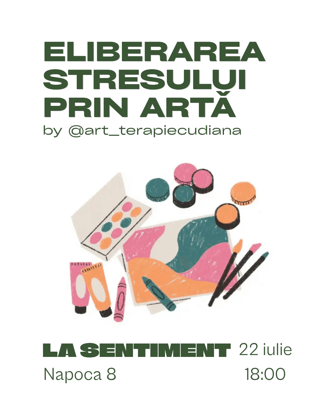 Imagine pentru Eliberarea stresului prin artă
